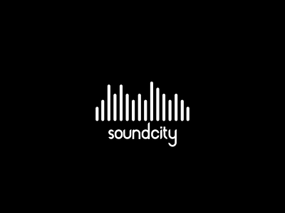 soundcity logomark animation brand design branding design graphic design illustration logo logomark modern vector