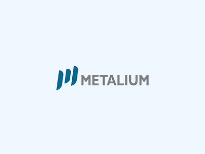 metalium logo design