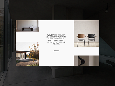 ARCHITECTURAL BUREAU WEBSITE architecture design interior portfolio ui user interface uxui web website