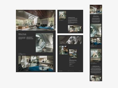 ARCHITECTURAL BUREAU WEBSITE architecture design interior portfolio ui user interface uxui web webdesign website