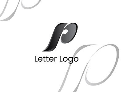 P Letter Logo design illustration logo