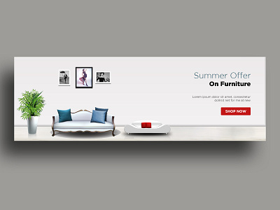 Furniture Banner Design for header image