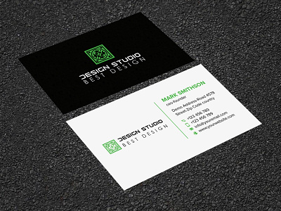 Business Card | Stationery Design branding business card business card design businesscard cards design letterhead minimal stationery stationery design