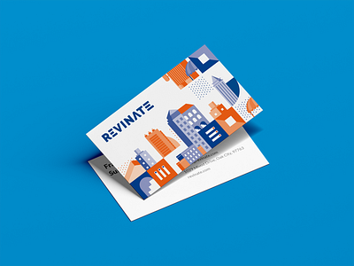 Business Card branding illustration print vector