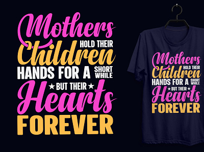 Mothers lover T-shirt Design. custom tshirt