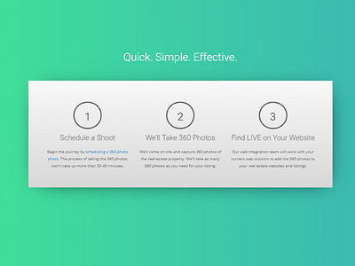 Simple Step Diagram: 1, 2, 3 diagram steps ui