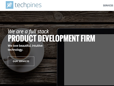 Techpines Landing Page