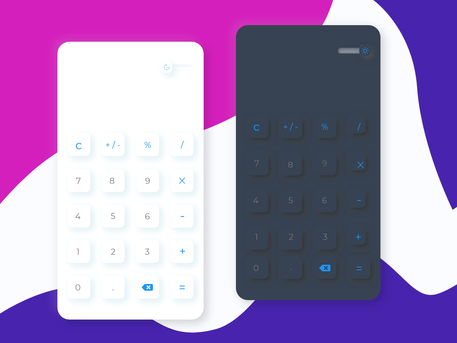 UI calculator by harish ragul on Dribbble