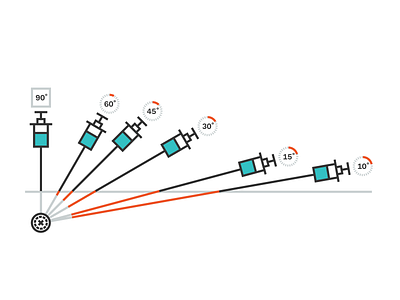 IJ needle graphic still data visulization design healthcare illustration