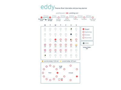 eddy layout input ipad pro design interface design ipad app tide tables transportation ui user experience design ux