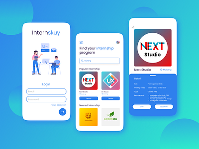 Internskuy - Internship Mobile App