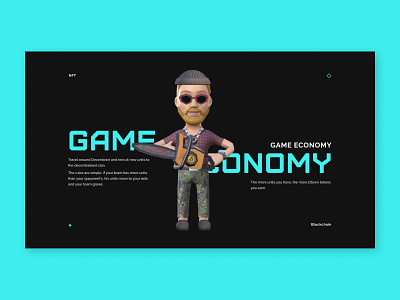 Page Game Economy 3d blockchain blockchain game branding design game graphic design illustration internal page mobile mobile game nft page play promo screen screen ui ux web web design