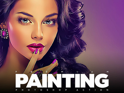 Painting Photoshop Action