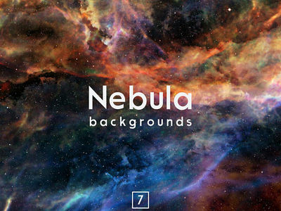 Nebula Backgrounds Vol.7 cosmic cosmos explosion galaxy hubble astronomy nebula night real science sky space stars supernova colorful