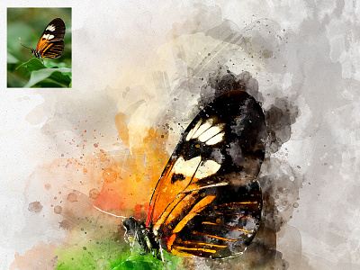 Watercolor Artist - Perfectum 2 - Photoshop Action