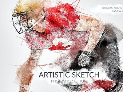 Artistic Sketch Photoshop Action