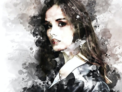 Watercolor Artist Photoshop Action