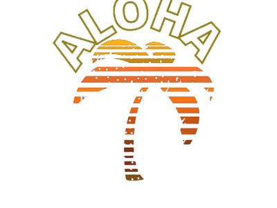 ALOHA TSHIRT by Myspacework on Dribbble