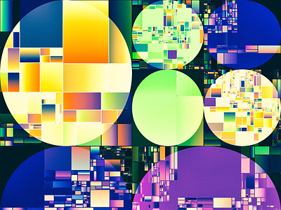 ccccddddccdd abstract code generative geometric gradient grid processing
