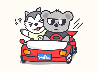 WePlay Mascot illustration