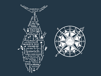 Remember when... compass illustration nautical t shirt