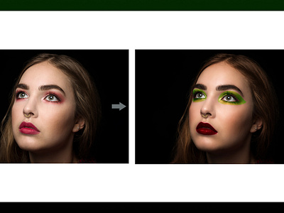 Skin Retouching _ Before and After