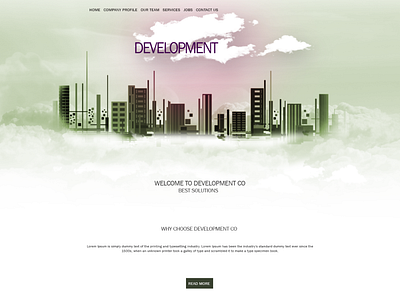 Housing Website PSD Design