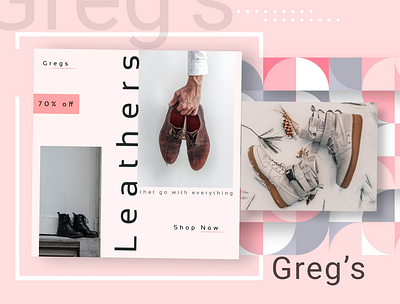 Redesign of posts for Greg's ad design app branding design homepage ui illustration logo marketing posts promotional posts social media posts ui ux web