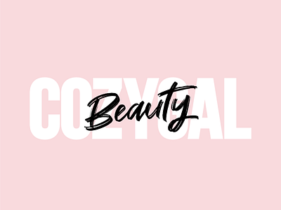 Cozygal Beauty branding branding and identity branding concept logo logo design minimalist