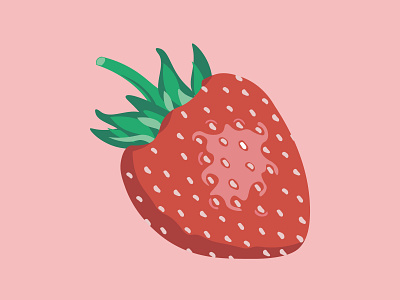 strawberry strawberry vector