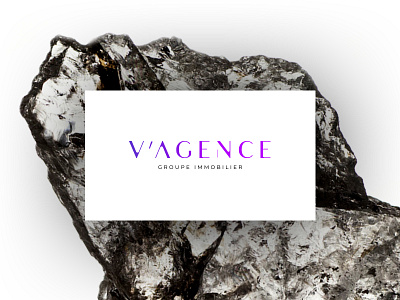 Vagence Logo agency brading brand identity branding agency lettering logo logo design logotype typoraphy