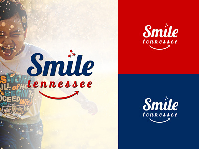 Smile Tennessee agency awesome brand identity branding cool corporate dental dentist design illustrator lettering logo logo design logotype minimal modern smile standard