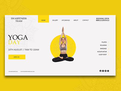 yoga dribbble branding design mockup photoshop yoga