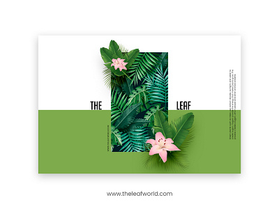 The World of Leaf environment green leaf mockup nature photoshop