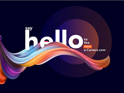 Say Hello to new website hello dribbble launch new website promo banner website launch