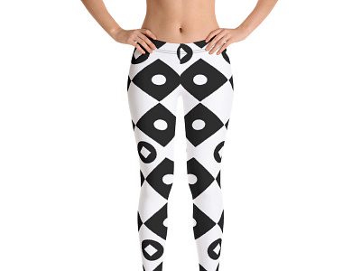 shapes pattern legging