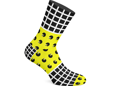 eye catchy socks design