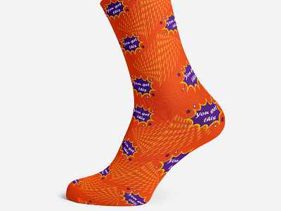 Stylish socks design