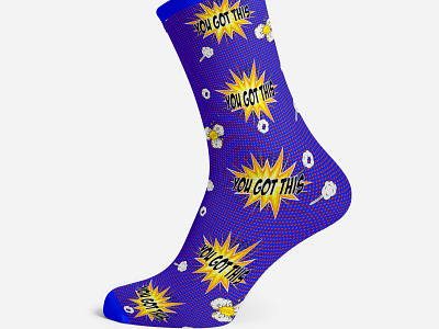 comics socks design