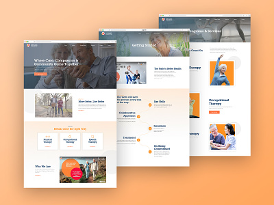 Adaptive Rehab Website web design