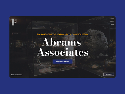 Abrams Associates interaction user experience user interface uxdesign web design