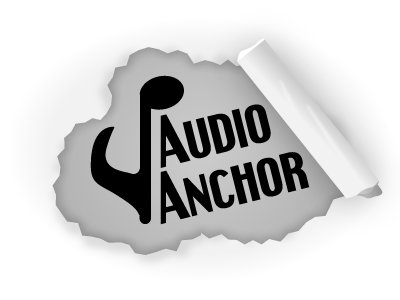 AudioAnchor anchor audio audioanchor logo note