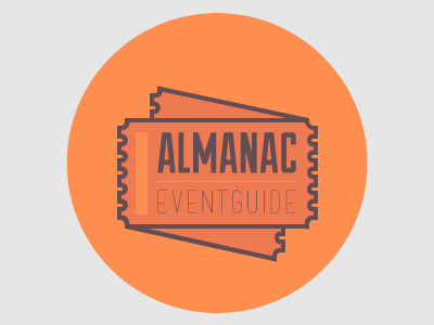 Almanac almanac event eventguide guide orange ticket