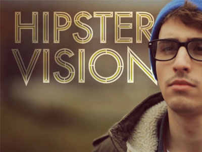 RetroFuture presents: Hipster Vision (motion project) 3d future hipster motion retro student vision