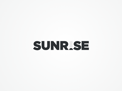 Sunrise branding good grey identity logo mark morning productive sun task type