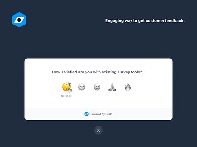 🔥New side project! analytics branding card data design nps questionnaire survey surveys ui widget