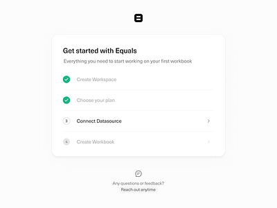 Onboarding panel card design equals onboarding sign up spreadsheet ui ux