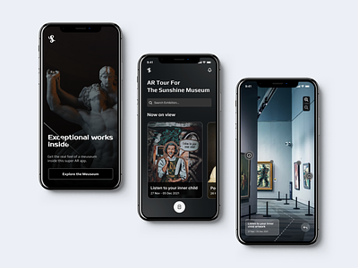AR Museum App Design