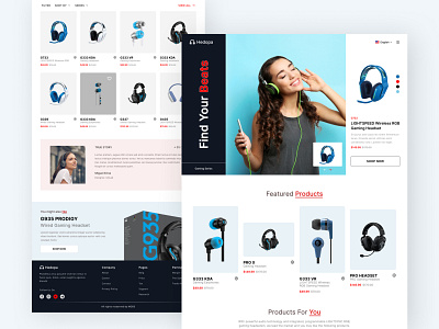 E-Commerce Website Design clean design e commerce e commerce landing page design e commerce website design e commerce website ui ux landing page ui ux design minimal design online shopping shopping website landing page ui ux design website design ui ux