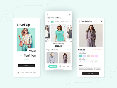 E-Commerce Mobile App Design